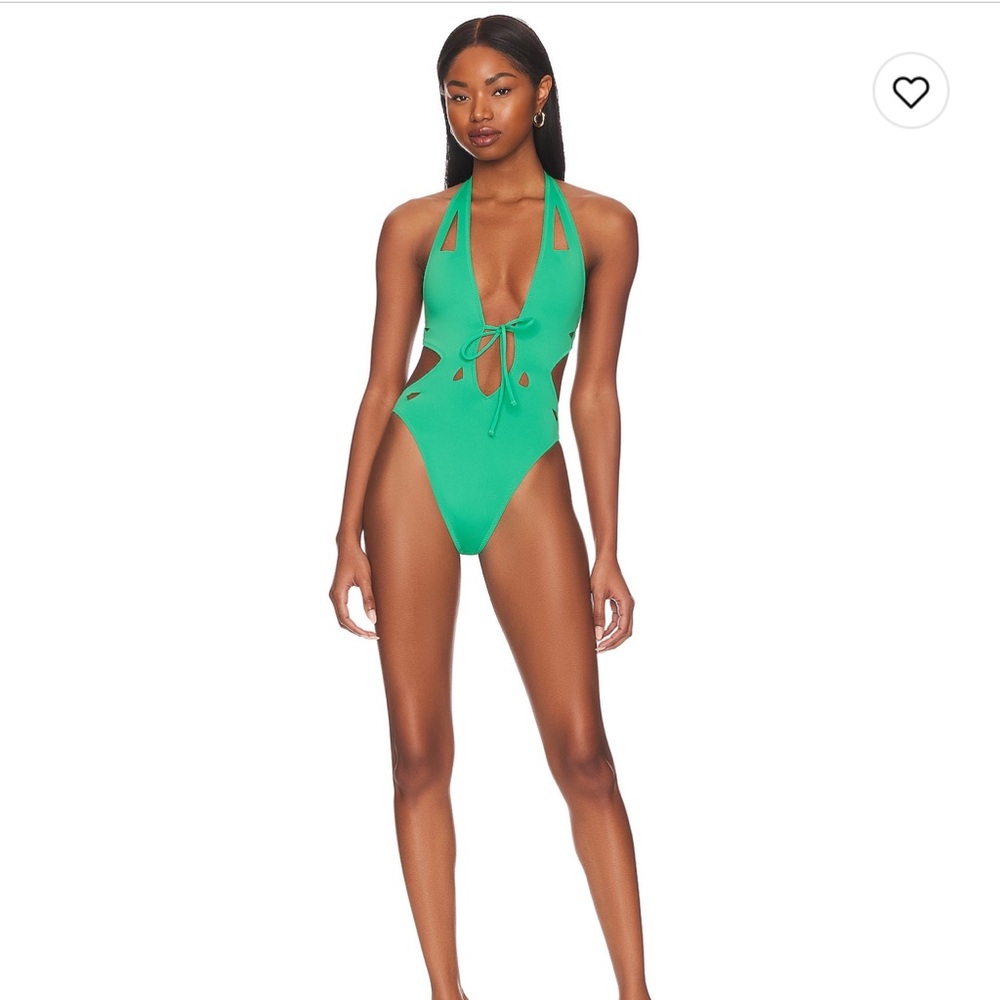 Charlie one piece swimsuit green